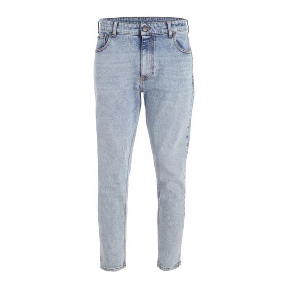 RETROFETE SER.O.YA Diego Tapered Cropped Men’s Jeans Arlo Blue Size 30x27 NEW - Picture 5 of 12